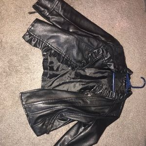 Jou jou leather jacket